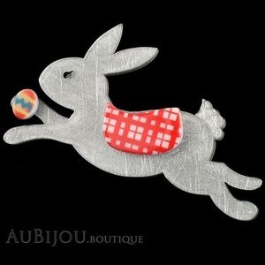 Erstwilder Cotton Tailed Courier Brooch Rare